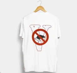 Vlone No Snitching Anytime T Shirt Back