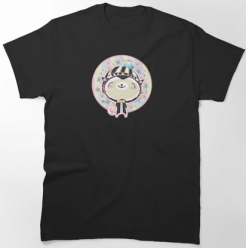 Cat in Candy Snow T-Shirt