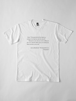 Aaron Blackford The Spanish Love Description T-shirt thd