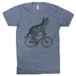 Bicycling Cat T-Shirt