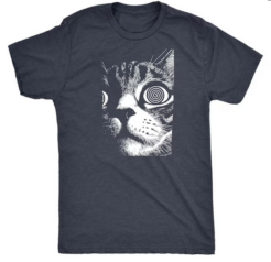 Psychedelic Cat T-Shirt SD