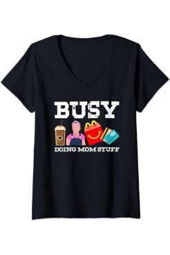 Busy Doing Mom Stuff Mama Mom Mothers Day T Shirt