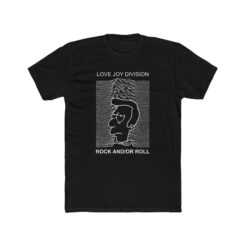 Homer Simpson Lovejoy Division Rock And Or Roll T-Shirt thd