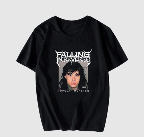 Falling In Reverse Popular Monster Album Cover T-Shirt