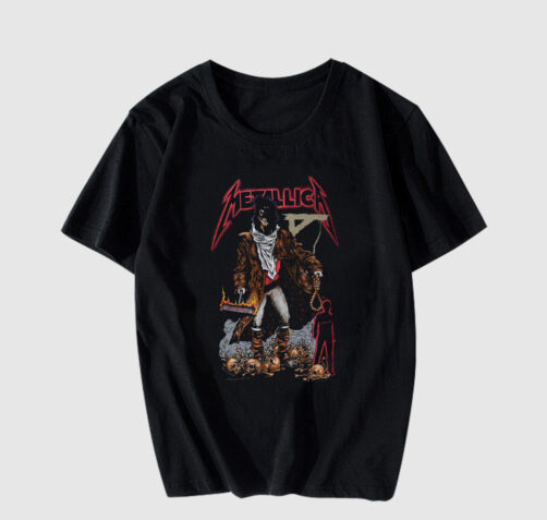 Metallica 1992 Black Unforgiven T Shirt